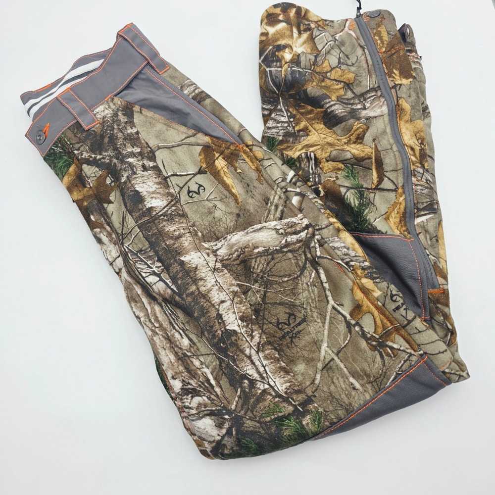 Nomad Mens Size Small Realtree Xtra Green Camo Hunting Pants Reinforced Knee